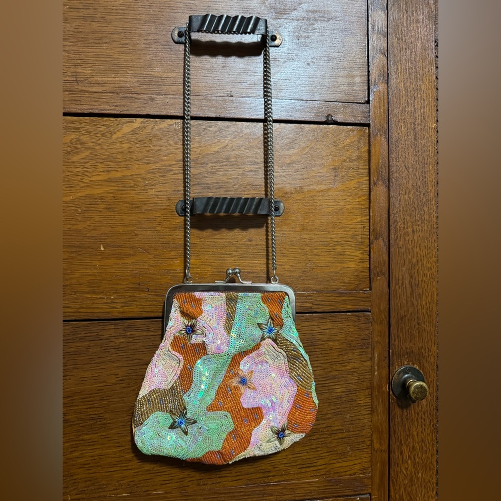 Vintage sequin handbag